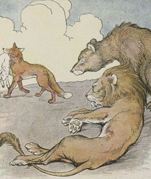 Đọc truyện ngụ ngôn - Gấu, sư tử và cáo